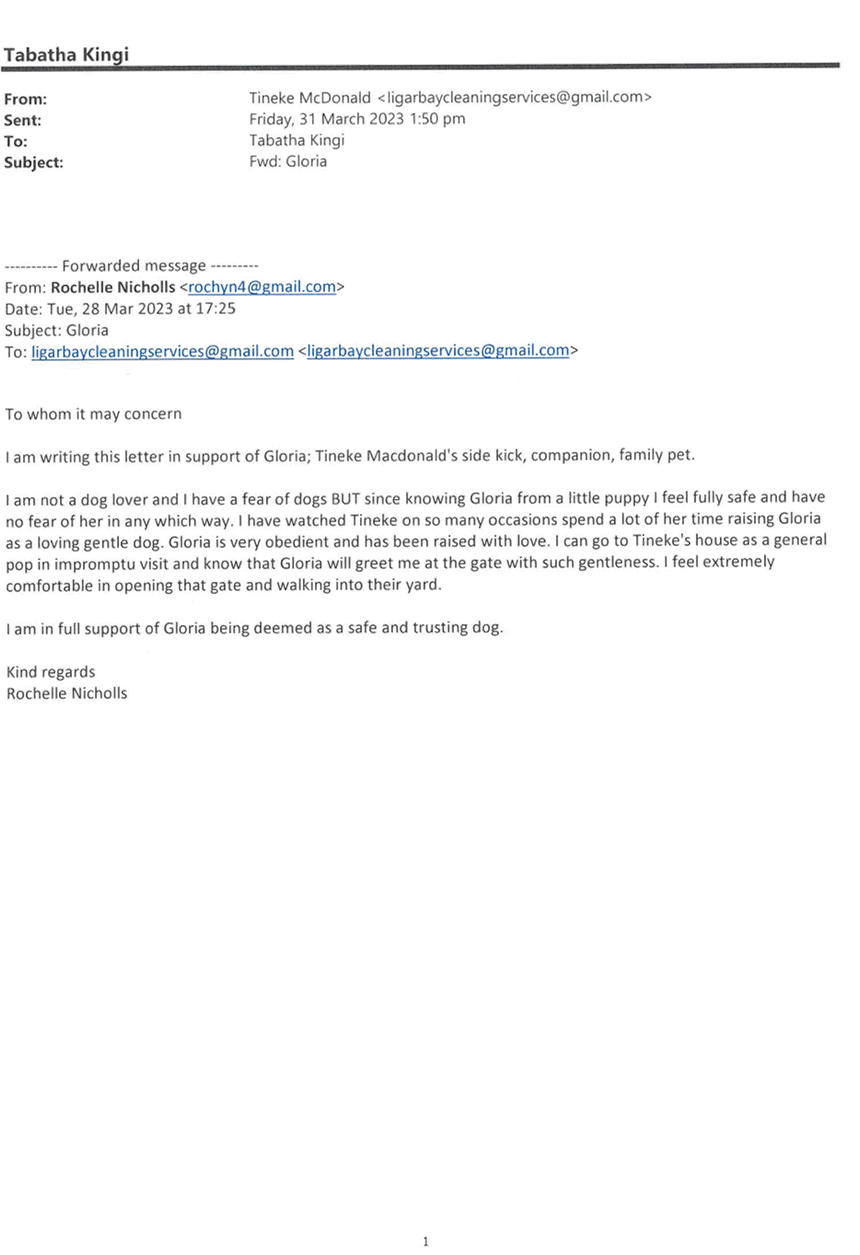 Agenda of Animal Control Tuesday, 11 April 2023