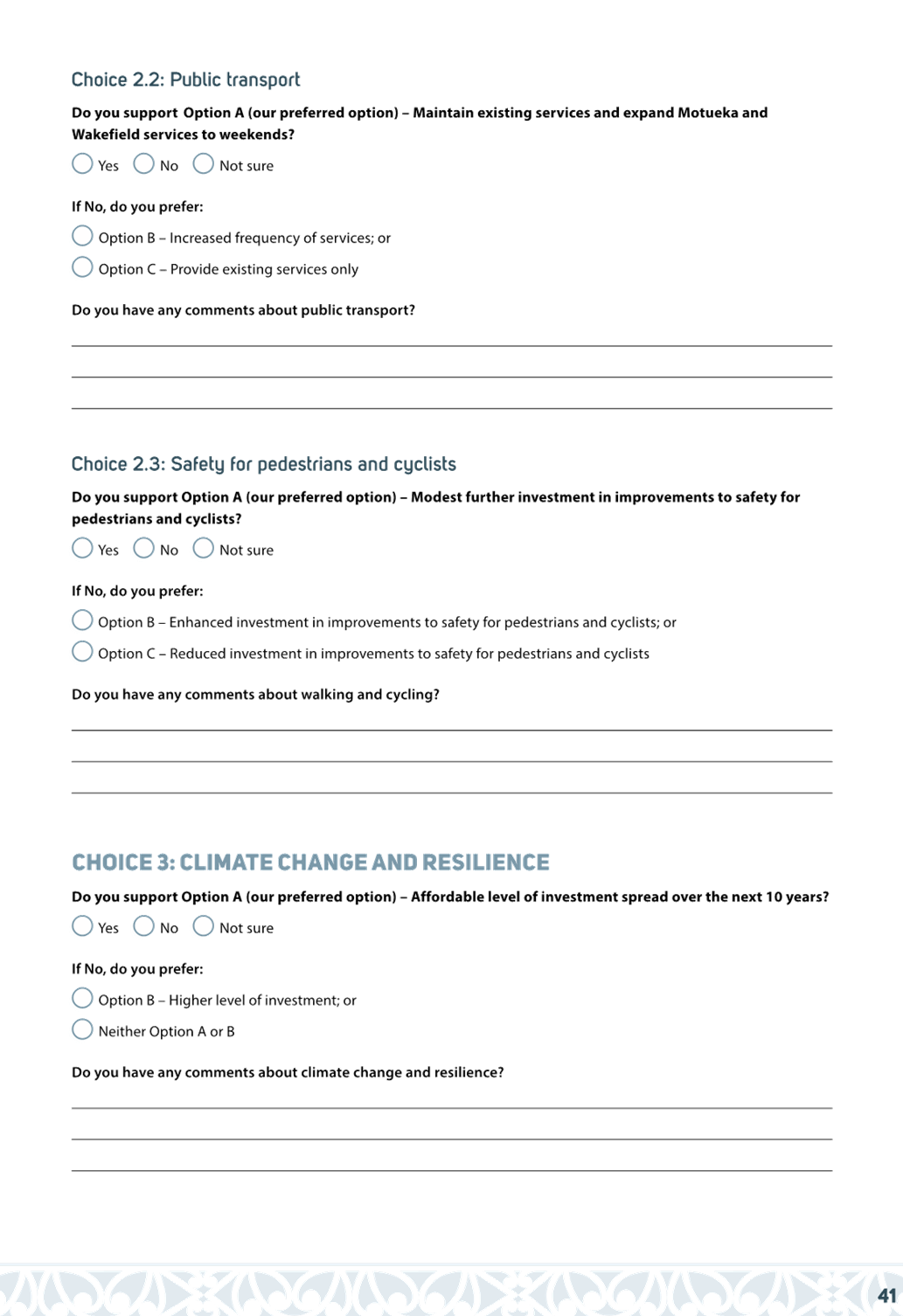 A questionnaire with text on it

Description automatically generated
