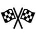 Race Flag with solid fill