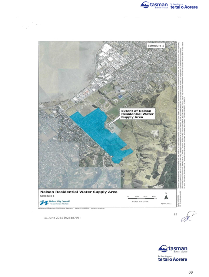 A map of a water supply area

Description automatically generated