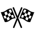 Race Flag with solid fill