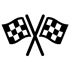 Race Flag with solid fill