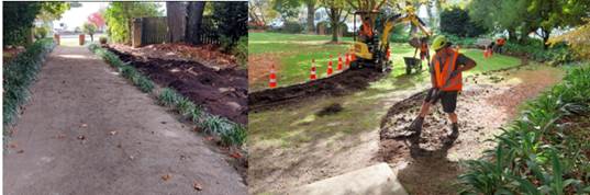 A collage of a person working on a sidewalk

AI-generated content may be incorrect.