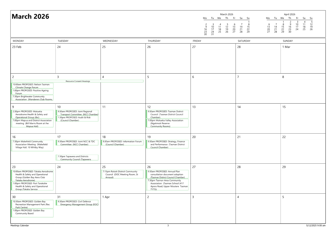 A calendar with many squares and green text

AI-generated content may be incorrect.